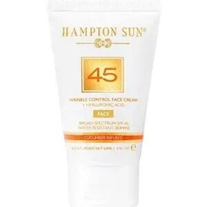 MSRP $48, Hampton Sun , Wrinkle Control Face Cream SPF 45, **NWOB, Full Size,